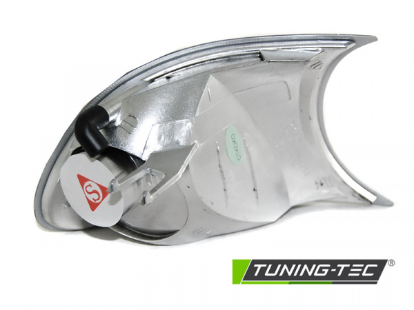 Upgrade Klarglas Frontblinker für BMW 3er E46 Coupe/Cabrio 01-03 chrom